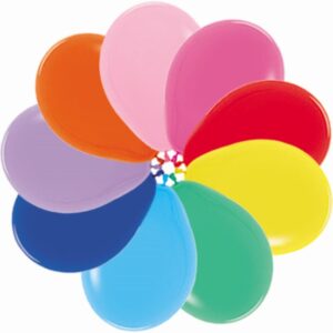50 Latex Balloons R12-931 Reflex Lime Green 30cm Sempertex