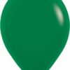 50 Latex Balloons R12-032 Fashion Solid Jungle Green 30cm Sempertex