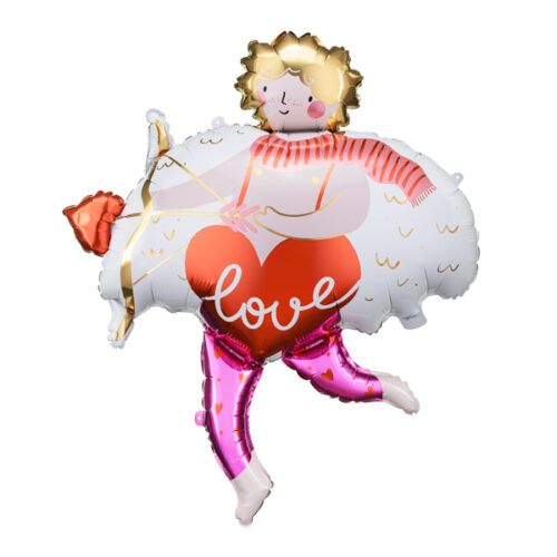 Foil Balloon Cupid, 82x99 cm