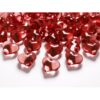 Crystal hearts, red, 21mm (1 pkt / 30 pc.)